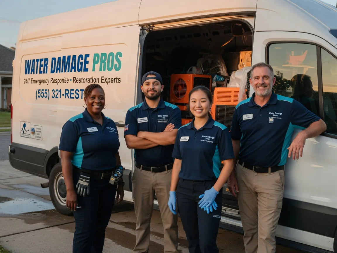 Water Damage Restoration company in Hartshorne, OK