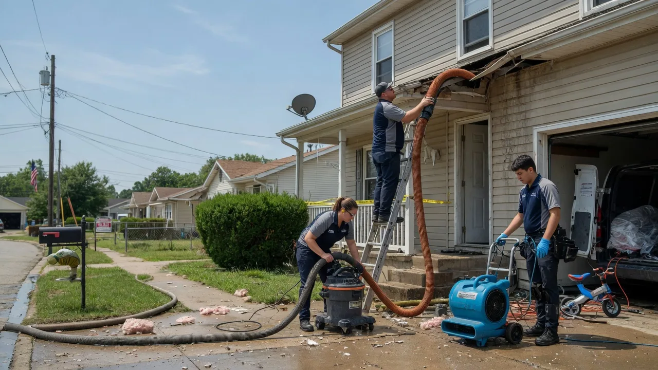 Water Damage Restoration in Hartshorne, OK near me